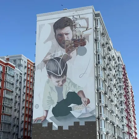 посуточно одесса, жк артвиль, аквапарк Apartment *